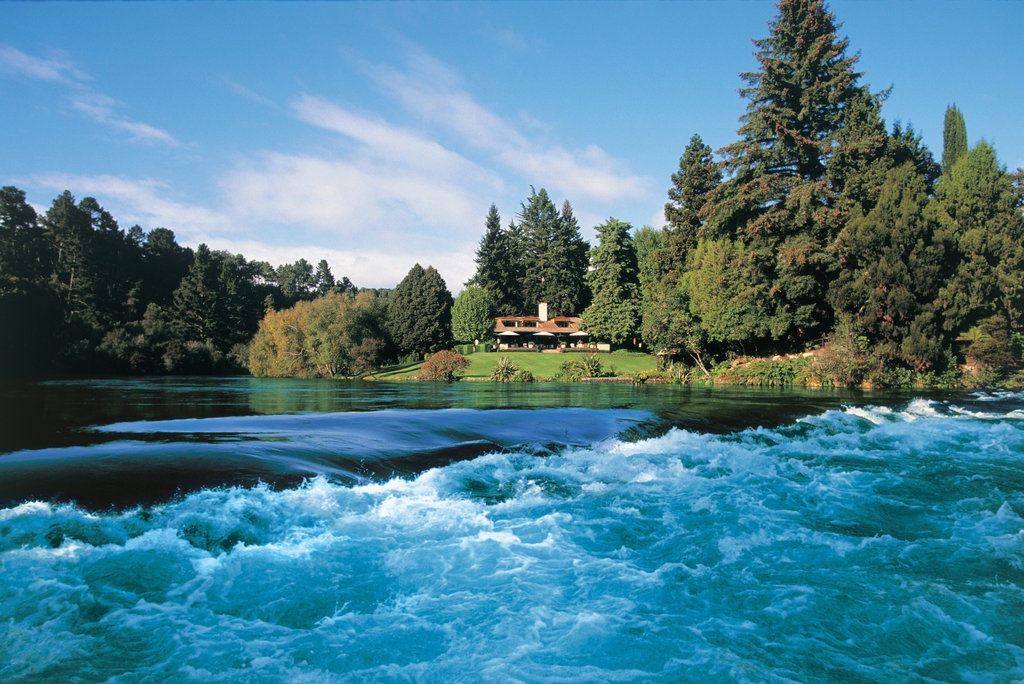 Huka Lodge Tauposee Exterior foto